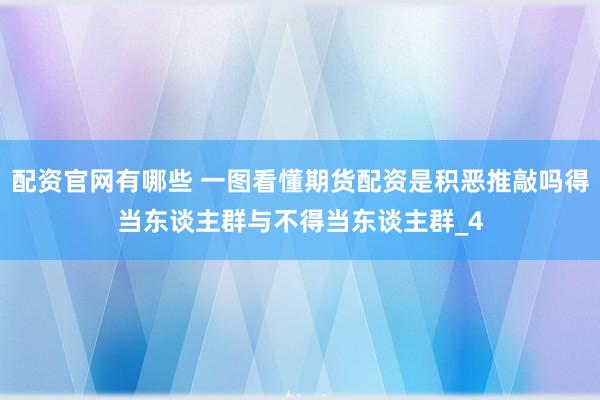 配资官网有哪些 一图看懂期货配资是积恶推敲吗得当东谈主群与不得当东谈主群_4